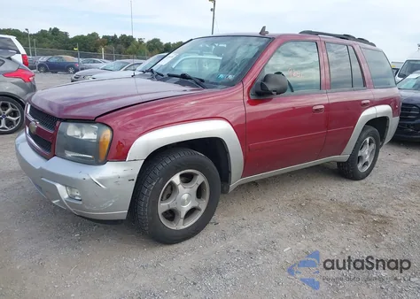 2008 Chevrolet Trailblazer Ls/Lt from USA, damaged, VIN 1GNDT13S782255134